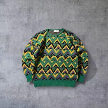 [USA] 90s Tricots St.Raphael 크리스마스 컬러 L