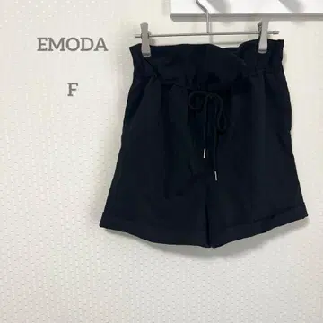 EMODA 에모다 하이웨스트 숏팬츠 블랙 프리 사이즈