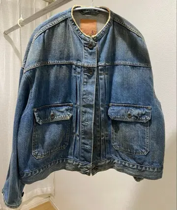 Spick & Span 5 1/2 CROP DENIM 자켓