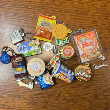 미니어처 푸드 키링 세트