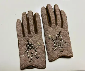 로봇 디자인 스웨이드 여성용 장갑