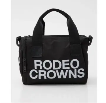 [ RODEOCROWNS ] 미니 보스턴 백 블랙 완판템