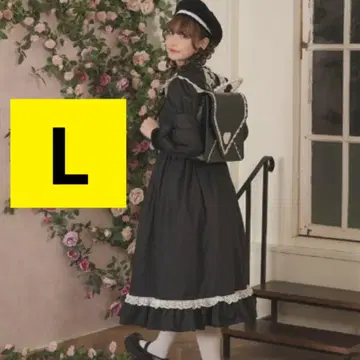 아이노 에리 시마무라 콜라보 원피스 블랙 L