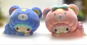 산리오 캐릭터즈 채색 마스코트 키키와 라라