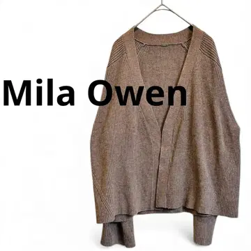 미라 오웬 가디건 니트