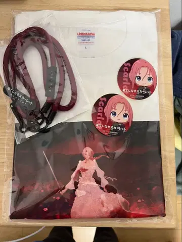 끝없는 스칼렛 T셔츠 스마트폰 홀더 세트