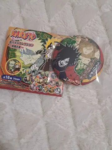 NARUTO 중국 상하이 점프샵 캔뱃지 우치하 마다라