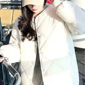 [새상품] 쉬인 퀼팅 다운 자켓 포근한 아우터 깔끔한 F