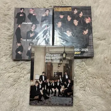SnowMan THE BEST 3가지 형태 CD/DVD