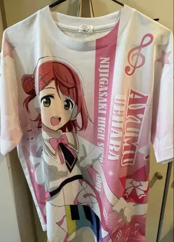 우에하라 아유무 풀그래픽 티셔츠