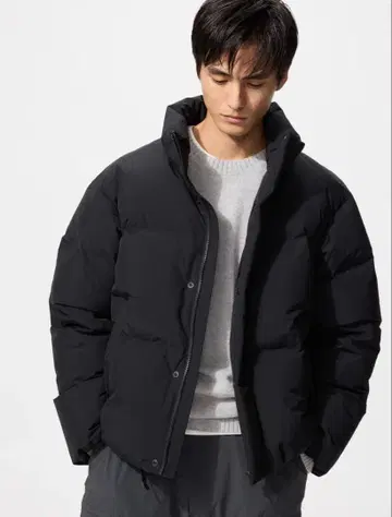UNIQLO 심리스 다운 자켓 XL BLACK