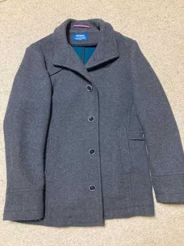 그레이 울 피코트 L 사이즈