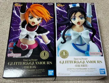 빛의 전사 프리큐어 큐어 화이트 큐어 블랙 피규어