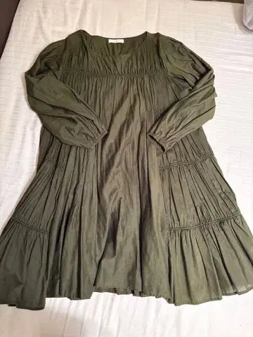 마레트 원피스 카키