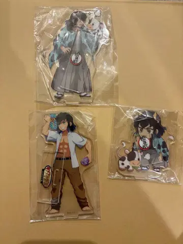 귀멸 이노스케 아크릴 스탠드 3개 세트