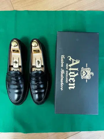 Alden 코인 로퍼 981 블랙