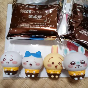 소프트 비닐 인형 치이카와 코코스 콜라보 하치와레 토끼 모몽가