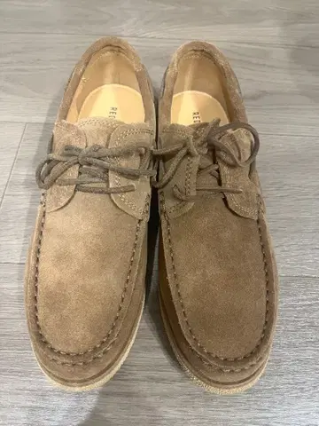 REDWOOD RIVER 브라운 데크 슈즈