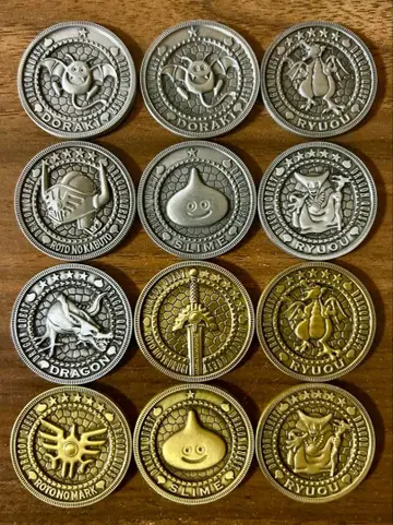 드래곤 퀘스트 보물 코인 컬렉션즈 12개 묶음 판매