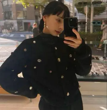 AMERI TWINKLE BIJOU SHORT KNIT TOP