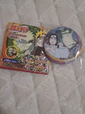 NARUTO 중국 상하이 점프샵 질풍신뢰 캔뱃지 히나타 네지