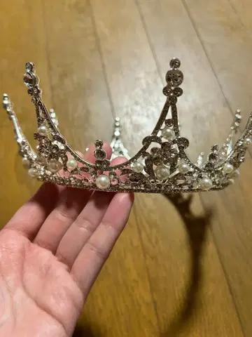 엘레강트한 티아라와 액세서리 세트