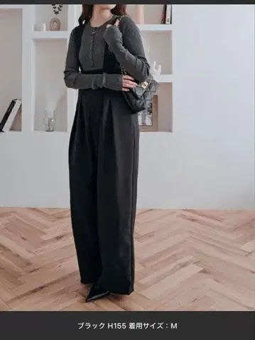 블랙 차콜 살로펫 M 사이즈 블랙