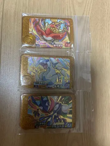 포켓몬 프렌다 레거시 루기아, 겟코우가, 호우오우 컴플리트 세트