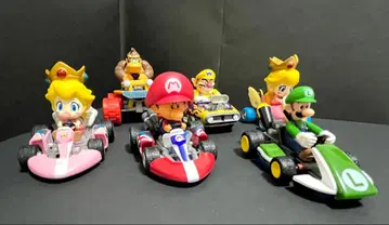 마리오 카트 피규어 6개 세트