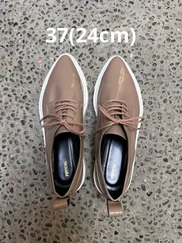 PIPPICHIC 브라운 레이스업 신발 37