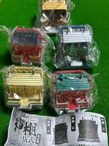 언제나 기도 신단 5종 미니어처 가챠 피규어 설날