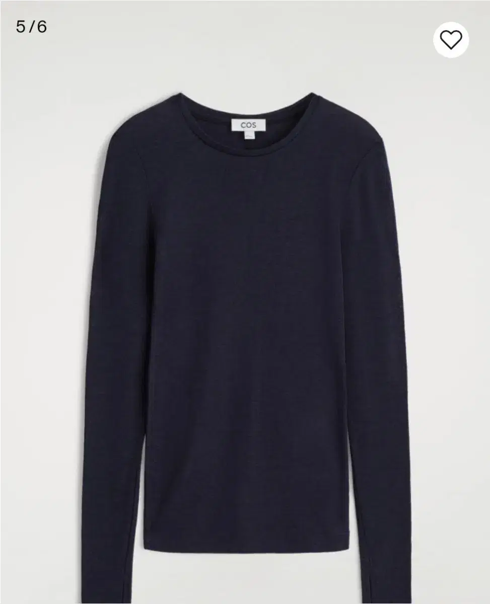 New product) COS Merino Wool Sleeve T-shirt XS
