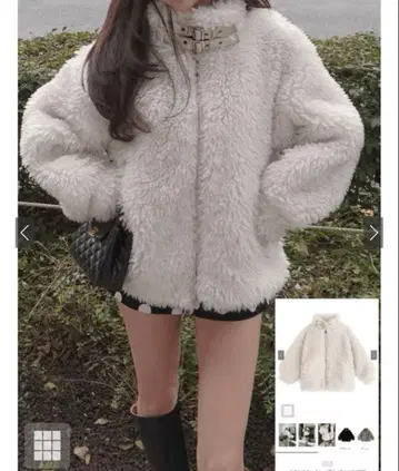 벨트 디자인 보아 블루종