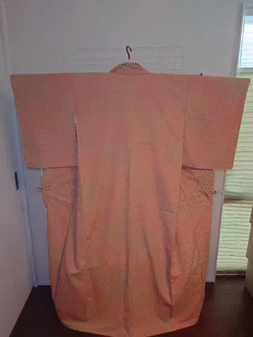 새상품급 시츠케츠키 워셔블 기모노 코몬 이중 기모노