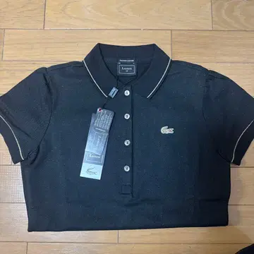 Lacoste 한정판 피케 셔츠 블랙 40