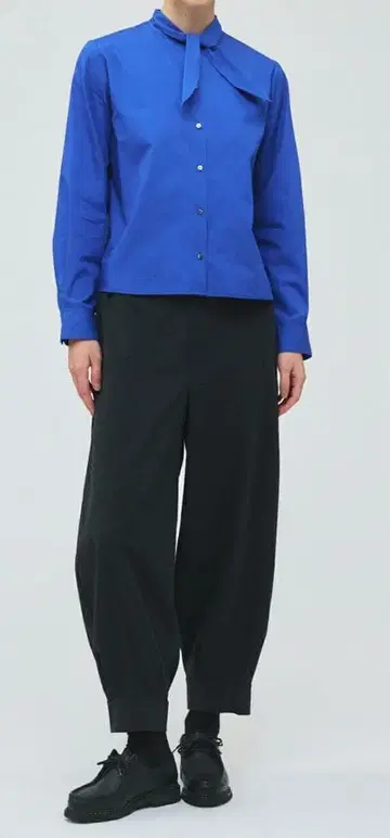 [ mizuiroind ] 미즈이로 인드 턱헴 팬츠 ]