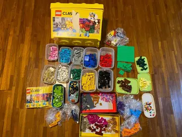 레고 10698 클래식 수납 옐로우 컬러 케이스 포함