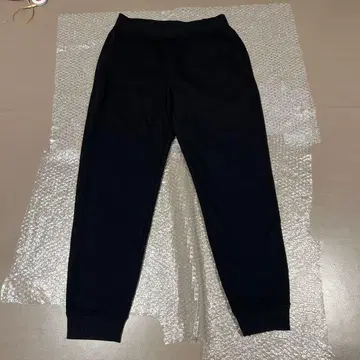 UNIQLO 유니클로 히트텍 블랙 스웨트 팬츠 M 남성용