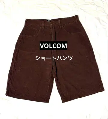 VOLCOM 하프 팬츠 코듀로이 스케이터 계열