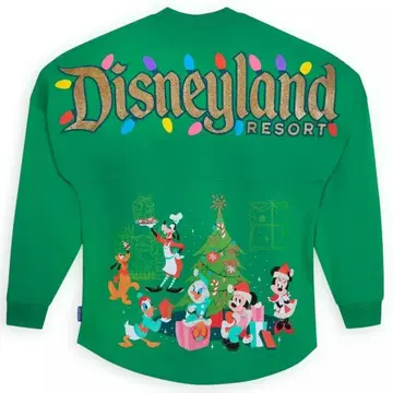 DLR 스피릿 저지 크리스마스 미키 & 프렌즈 그린