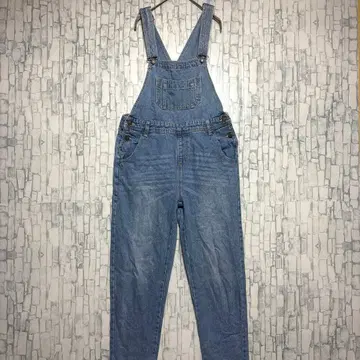 살로펫 라이트 블루 오버롤 올인원 [ M ] 데님