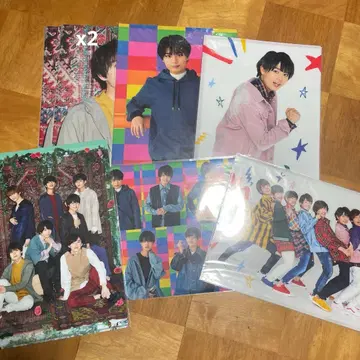 나니와단시 오니시 류세이 클리어 파일 44장 세트 판매