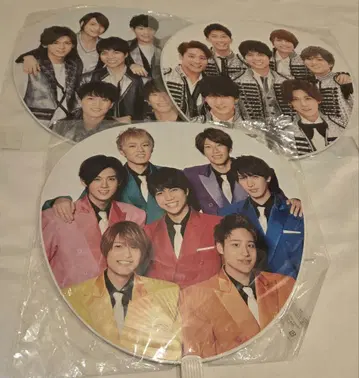 쟈니즈 WEST 집합 부채 3종