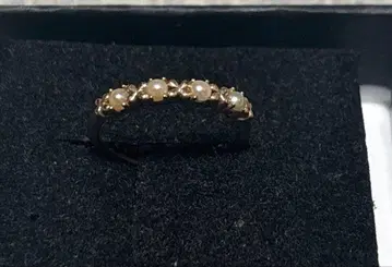 노제스 K10 10K 펄 반지