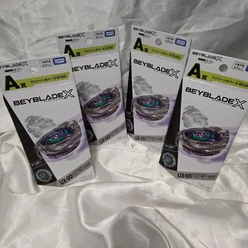 베이블레이드X DMM 복권 와이번 호버 2-80GN A상 4개 세트