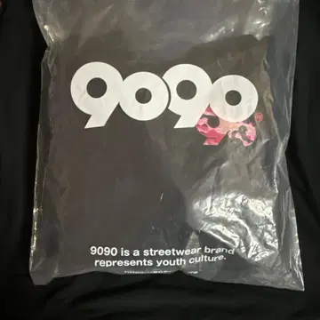 90 로고 오리지널 후디 블랙 사이즈 M