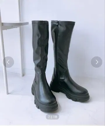 스트레치 롱 부츠