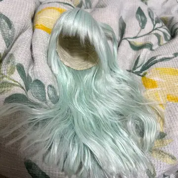 달쨩 가발 민트 그린?