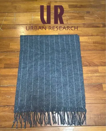 어반 리서치 캐시미어 머플러 그레이