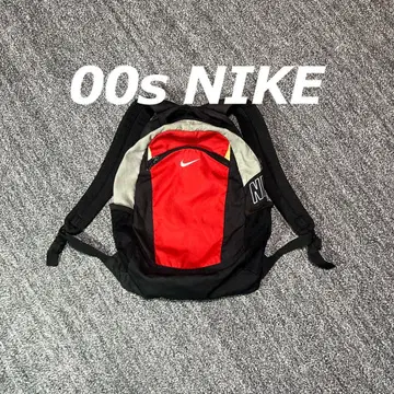 00s NIKE 백팩 은색 택 y2k